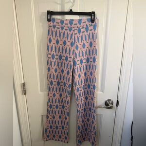 ZARA knit jacquard geometric boho pants small